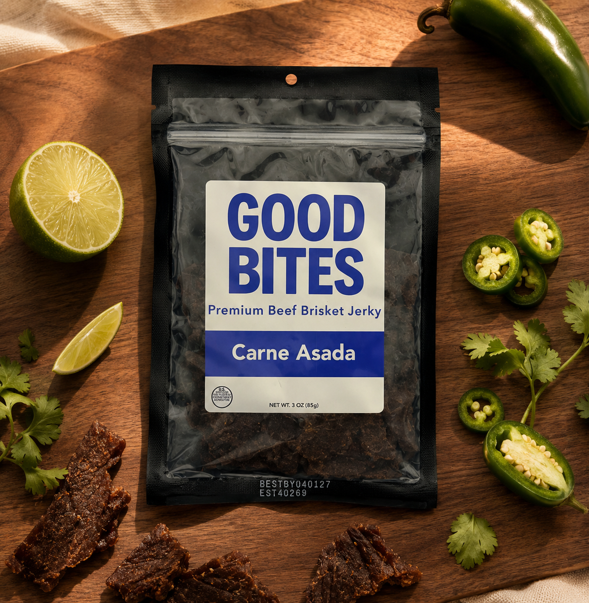 Carne Asada Brisket Beef Jerky